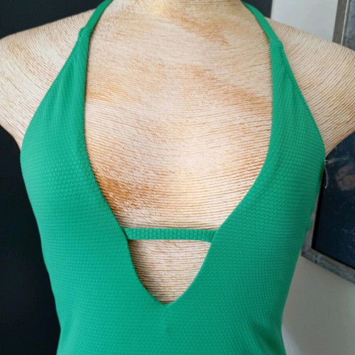 Etam women's swimsuit new, size S/M, green