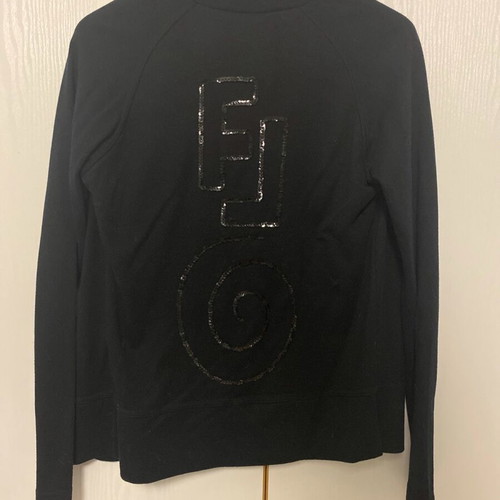 Sequin cardigan like new, black, size S