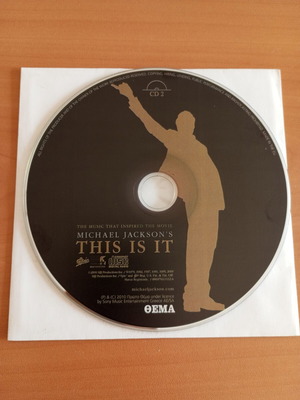 Michael Jackson This Is It CD 2 like new