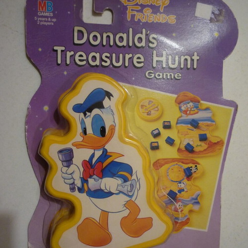 MB Disney Donald Board Game 1991 new