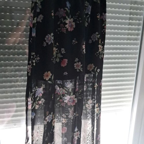 H&M long skirt with floral print