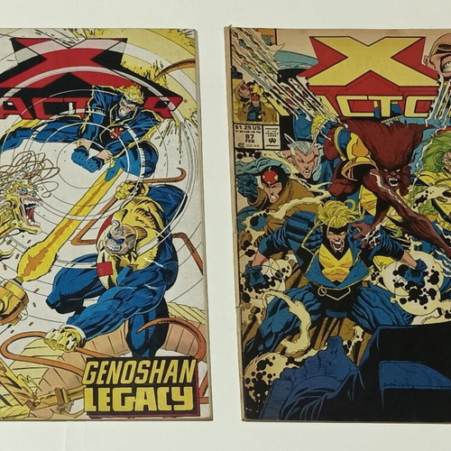 X-Factor Marvel Comics 4 used issues 1992-1994
