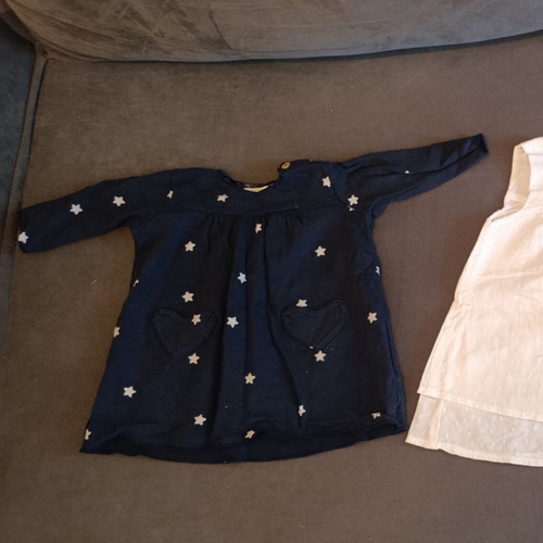 Set of 3 baby dresses, Benetton and Miss Image