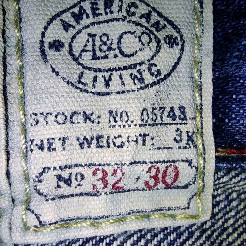 American Living denim bermuda shorts used, slim fit, size W30