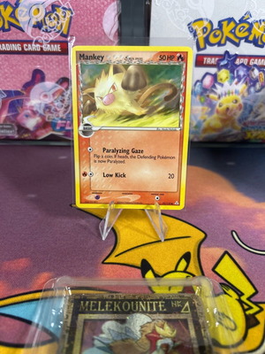 Pokemon card Mankey delta spiecies ex holon phantoms