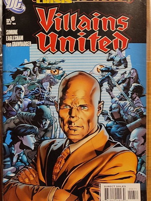 Villains United 2005 κόμικ μεταχειρισμένο, αγγλικά