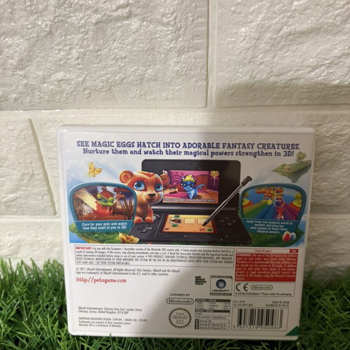 Petz Fantasy 3D Nintendo 3DS game used