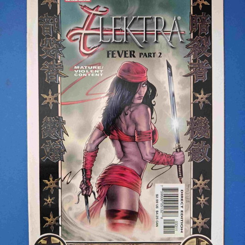 Elektra 33 comic book used, English