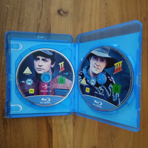 Back To The Future Trilogy Blu-Ray like new with subtitles