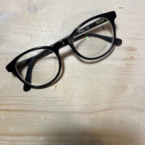 Ridley myopia glasses used, black