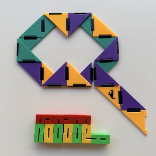 Educational puzzle set Kangaroo math contest like new