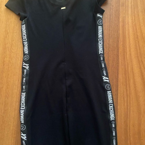Armani mid-length dress used, black, size XS