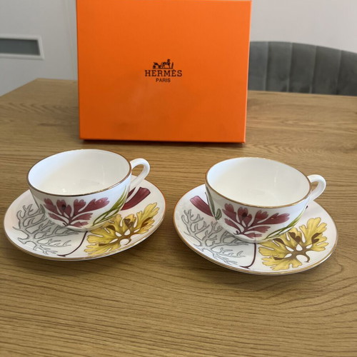 Hermes coffee set, 100% porcelain