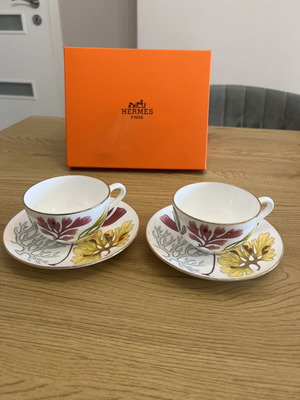 Hermes coffee set, 100% porcelain
