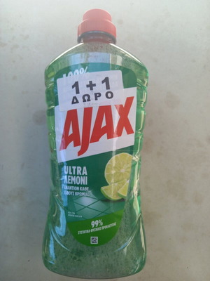Υγρό πατώματος Ajax καινούργιο με άρωμα λεμόνι