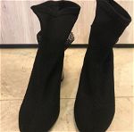 Μαύρο μποτάκι κάλτσα νούμερο 36-37