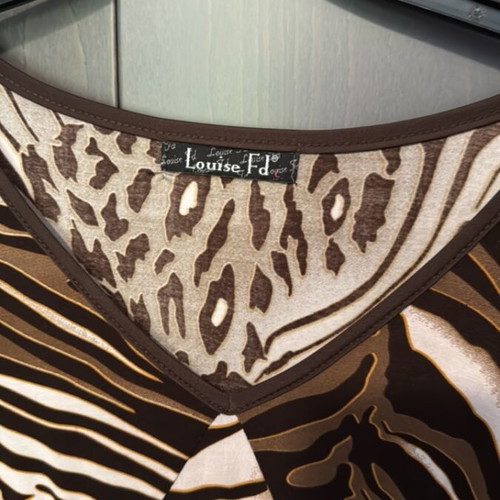 Tiger Colours Dress Louis like new, elastic, multicolor XXL