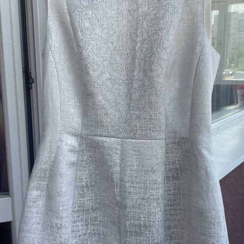 H&M elegant silver dress new, size M