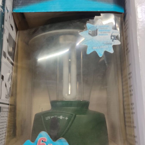Rechargeable storm lantern with 4.5Ah battery new