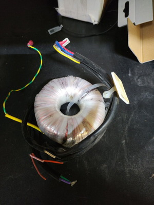 Toroidal transformer used 75VA in excellent condition