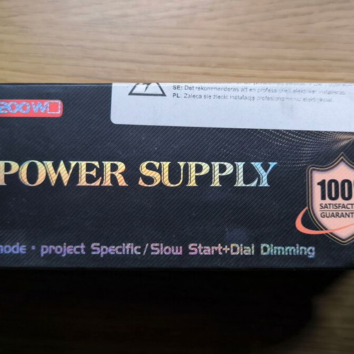 KSIBNW LED драйβερ 12V 200W νέο τροφοδοτικό για LED λωρίδες