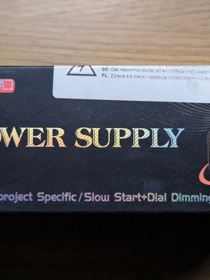 KSIBNW LED драйвър 12V 200W ново захранване за LED ленти