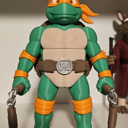 Michelangello figure 19 cm, 3D printed PLA plastic