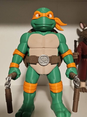 Michelangello figure 19 cm, 3D printed PLA plastic