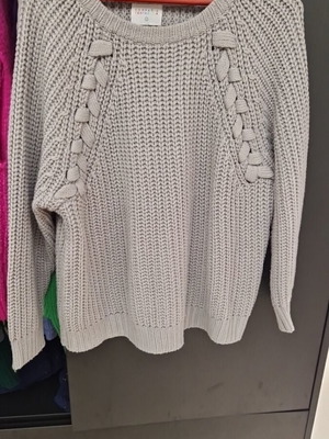 Compania Fantastica knitted sweater gray like new