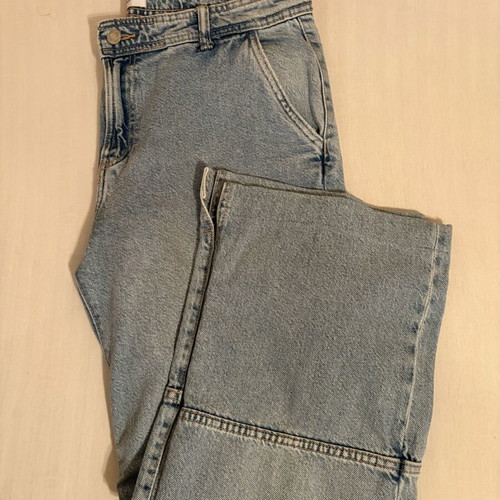 Zara women's jeans like new, low rise, size L 40 12, blue