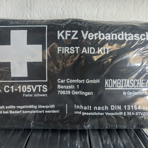 Car First Aid Kit DIN13164-2022 new