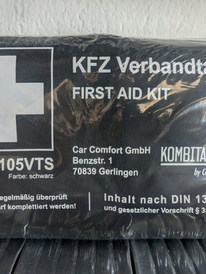 Car First Aid Kit DIN13164-2022 new
