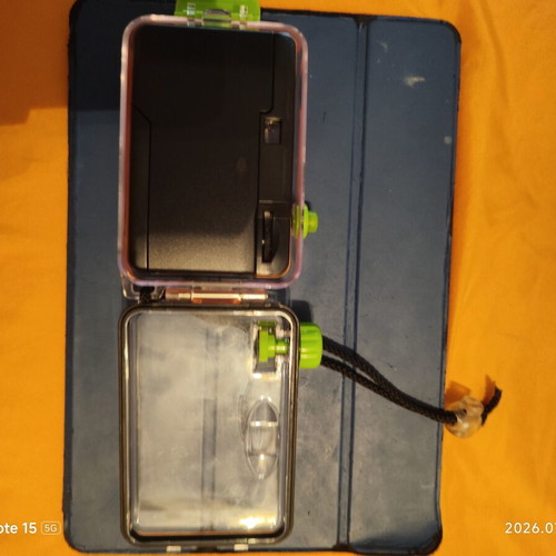 Waterproof film camera like new, unused for sea