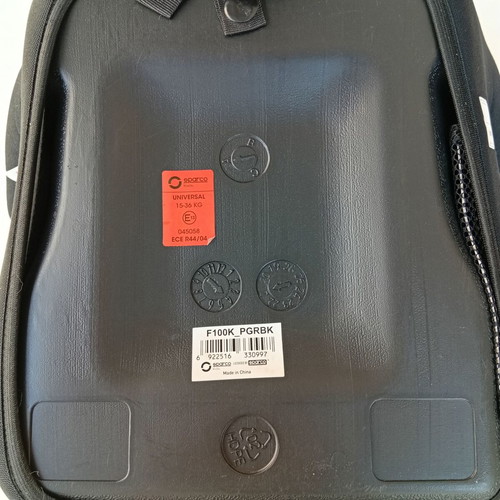 Sparco child car seat used, very good condition