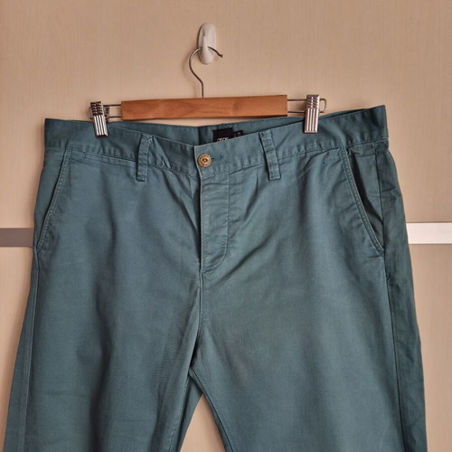 ASOS Chino Pants Slim Fit Used Petrol W34 L32