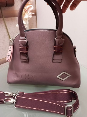 Oilily women's shoulder bag used, purple, medium size