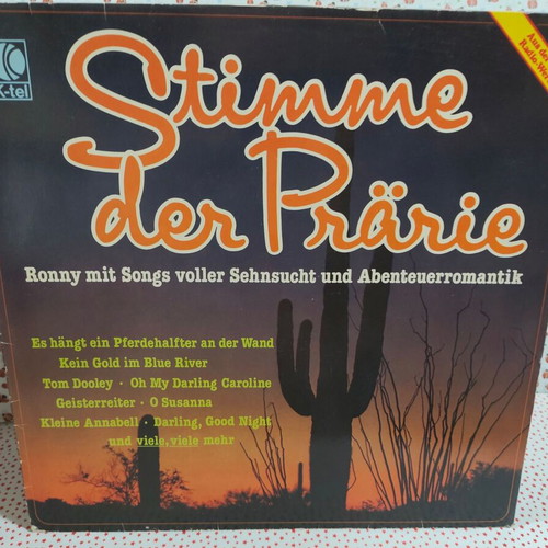 Stimme Der Prärie vinyl record