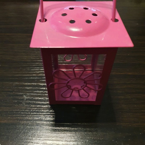 Decorative space items new, set of 2, wooden and metal tealight holders