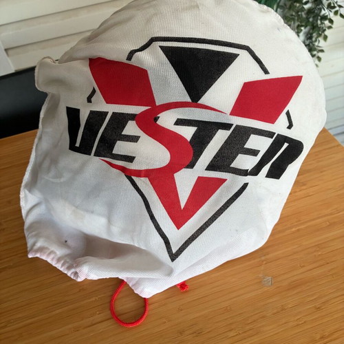 Vester full face helmet like new, white
