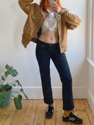 Calvin Klein velvet trousers like new, low rise, size S