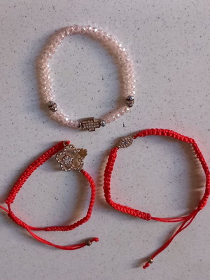Bracelets new, set of 3 pieces