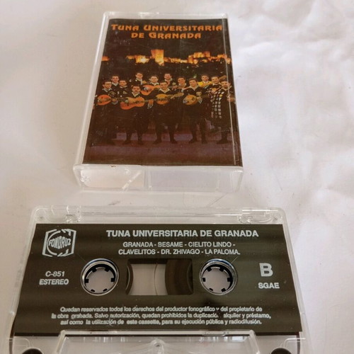 Tuna Universitaria De Granada collectible cassette classical