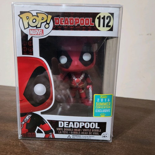Funko Pop Marvel Deadpool Thumbs Up 2016 Summer Exclusive 112 new