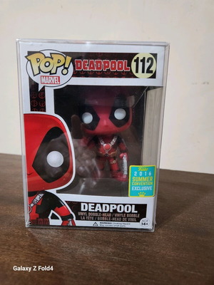 Funko Pop Marvel Deadpool Thumbs Up 2016 Summer Exclusive 112 new