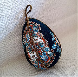 Διακοσμητικό αυγό μπλε λαχούρι (Πάσχα, ντεκόρ, γούρι)