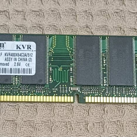 Kingston DDR1 SDRAM Memory 512MB 400MHz like new