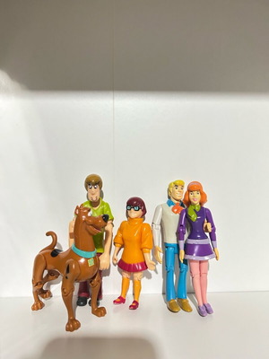 Scooby-Doo vintage figure set like new