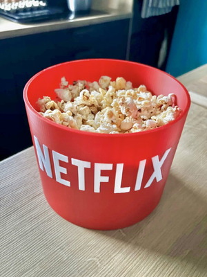 Netflix Popcorn Bucket new for movie nights and snacks