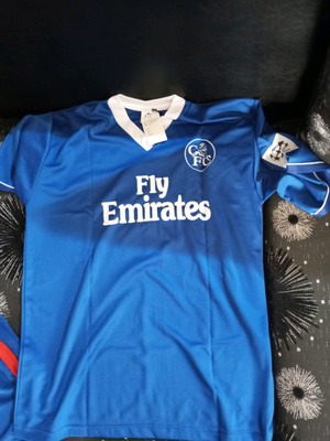 Ανδρική μπλούζα T-shirt XL Lampard 8 Fly Emirates καινούργια 100% polyester