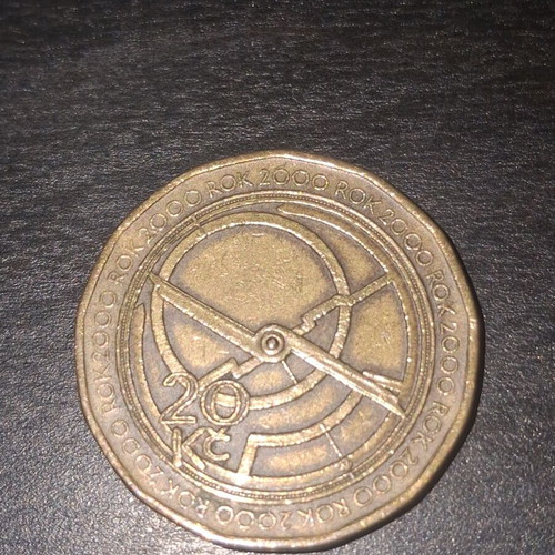 20 Korun Czech coin